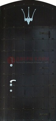 Металлическая арочная дверь ДА-22 высокого качества в Дзержинском
