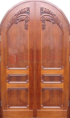 Металлическая арочная дверь ДА-9 в салон красоты в Дзержинском