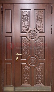 Парадная металлическая дверь с узором ДПР-74 в Дзержинском