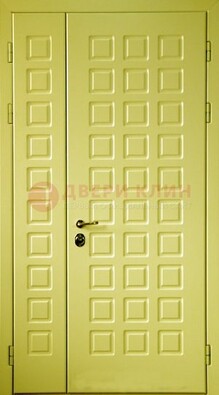 Салатовая тамбурная дверь ДТМ-28 в Дзержинском