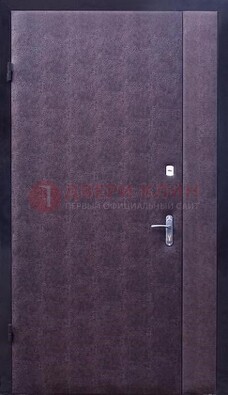 Бордовая металлическая тамбурная дверь ДТМ-3 в Дзержинском