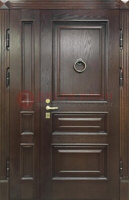 Полуторная металлическая дверь с виноритом ДВТ-253 в Дзержинском