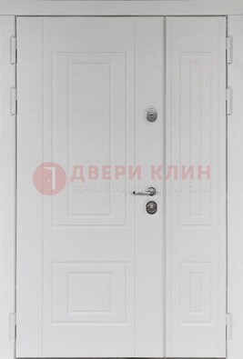 Классическая полуторная входная дверь для дома ПЛ-3 в Дзержинском